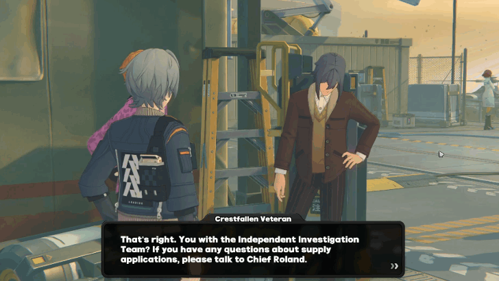 Talk to Crestfallen and Angry Veteran