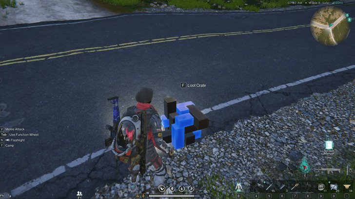 Once Human - Chalk Peak Loot Crate World View