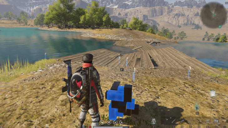 Once Human - Blackheart Region Loot Crate World View