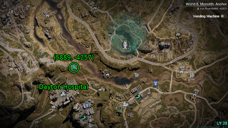 Once Human - Iron River Devious Painting Map Location