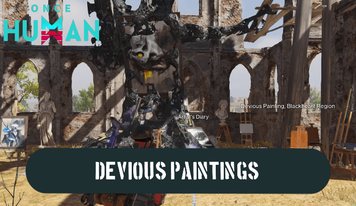 Once Human - Devious Painting Puzzle Solution and Location
