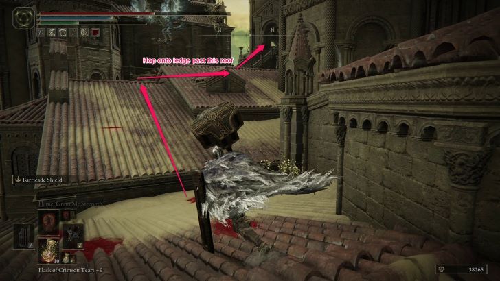 Greatsword of Radahn - Rooftop Hopping