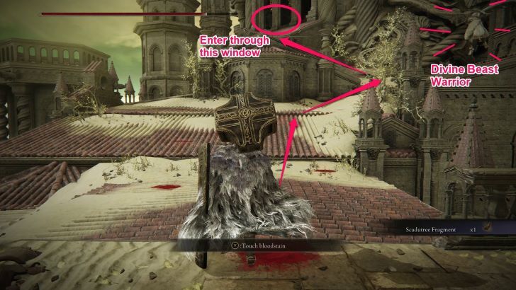 Greatsword of Radahn - Rooftop to Final Tower