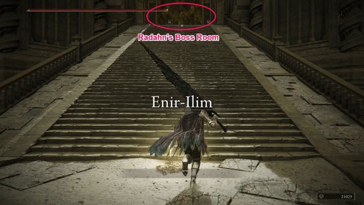 Greatsword of Radahn - Divine Gate Front Staircase