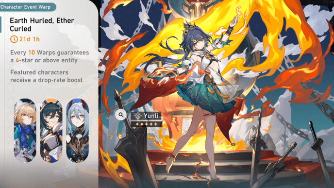 Honkai Star Rail Banner History - Earth Hurled, Ether Curled