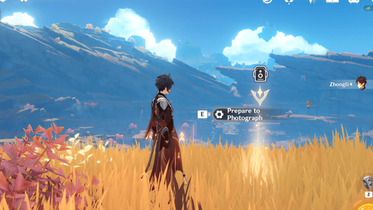 Genshin - Of Passions Vast Picture-Taking Spot