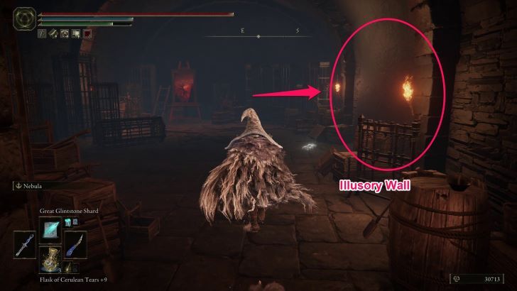 Sword of Darkness - Illusory Wall to Coffin