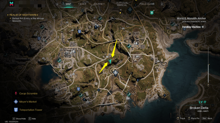 Once Human - Morphic Loot Crates Location Broken Delta North of Meyer