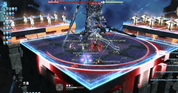 Observe Platforms then Reposition During Vollok and Sync