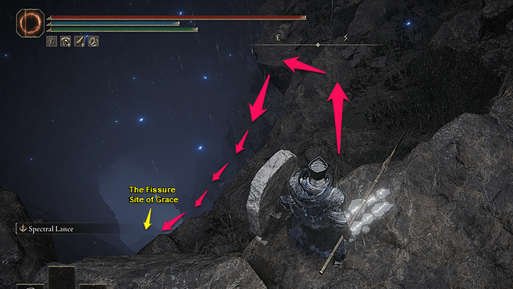 Entering the The Fissure (Step 4)