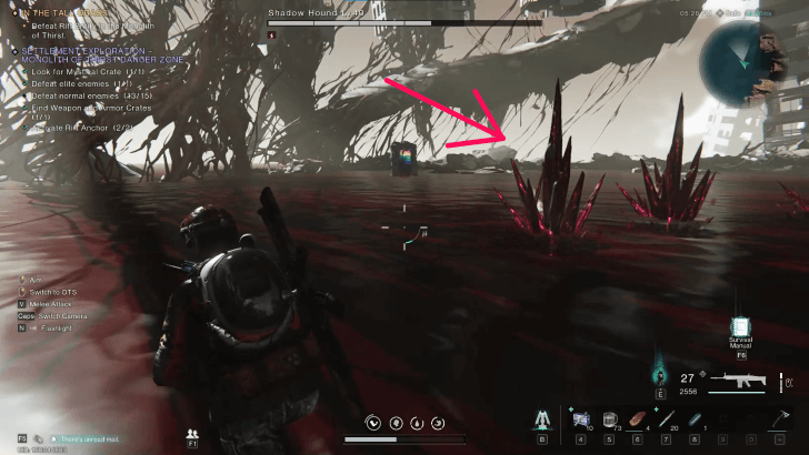 Once Human - Shadow Hound spikes