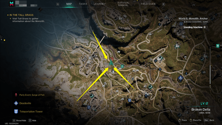 Once Human - Morphic Loot Crate Broken Delta Eastern Railway Junction Map