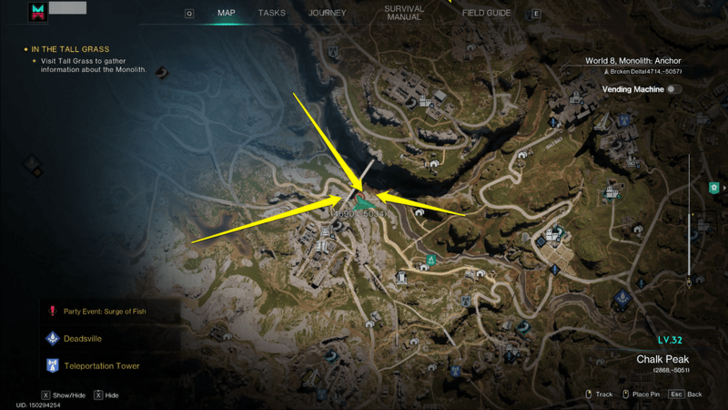 Once Human - Morphic Loot Crate Broken Delta Eastern Railway Junction Road Map