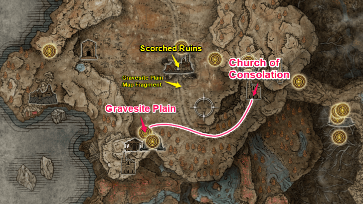 Black Steel Greathammer Map Direction (Step 1)