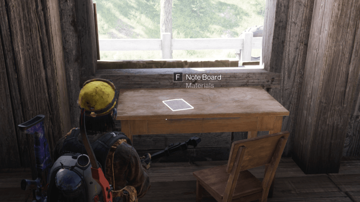 Once Human - Note Board in the Overworld