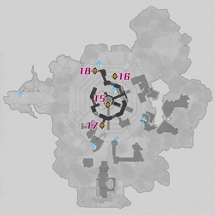 Honkai Star Rail - The Shackling Prison B2 Chests