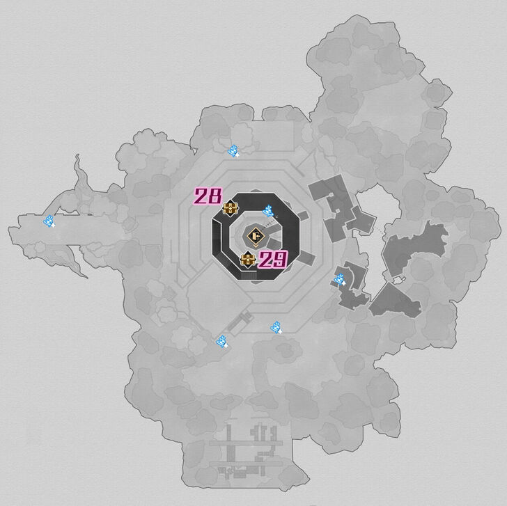 Honkai Star Rail - The Shackling Prison B4 Chests