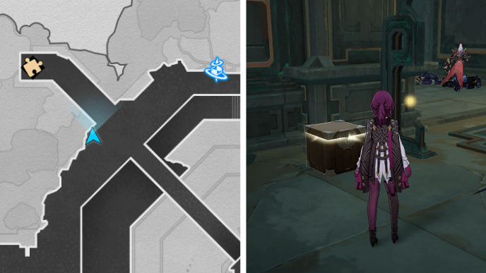 Honkai Star Rail - The Shackling Prison Chest 1 Location