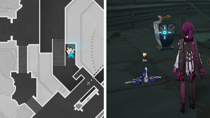 Honkai Star Rail - The Shackling Prison Chest 3 Location