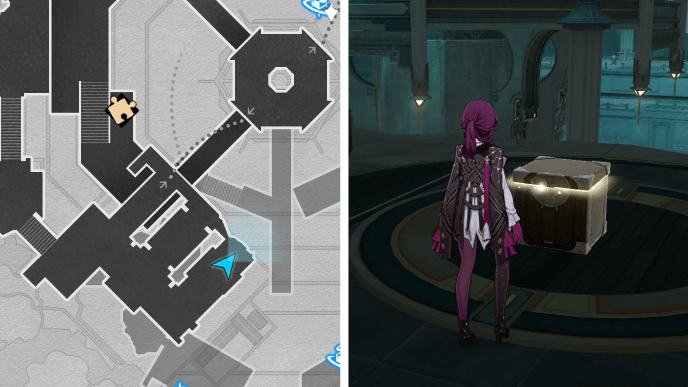 Honkai Star Rail - The Shackling Prison Chest 8 Location