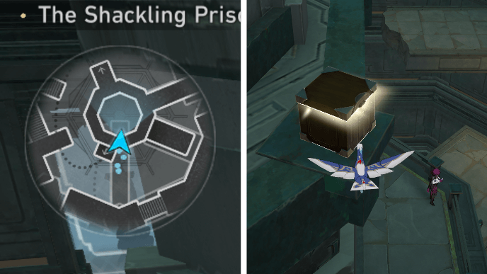 Honkai Star Rail - The Shackling Prison Chest 15 Location