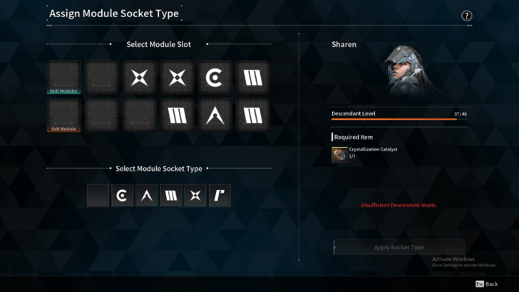 The First Descendant - Assigning Module Slots