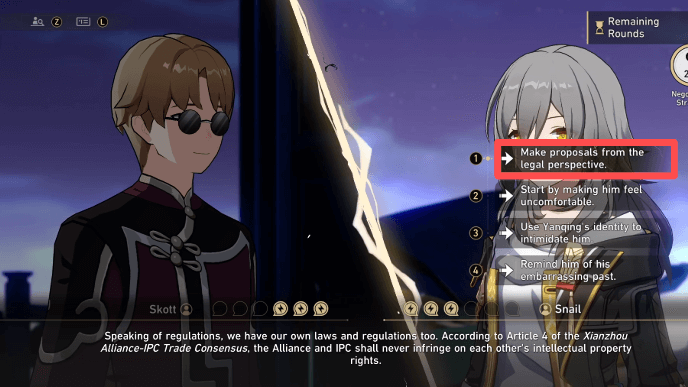 Honkai Star Rail - Round 1 Answer