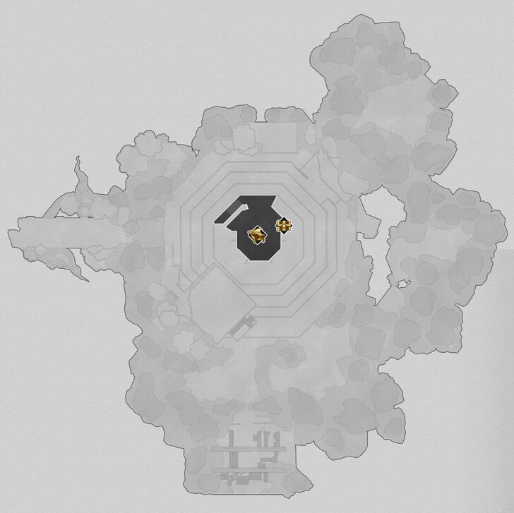 Honkai Star Rail - The Shackling Prison Bottom Floor Map