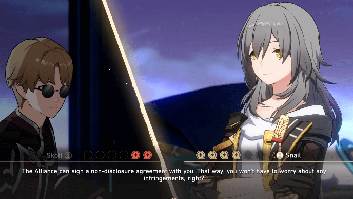 Honkai Star Rail - Help Yanqing debate with the IPC staff