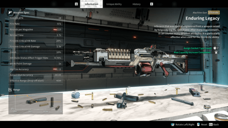 The First Descendant - Enduring Legacy Stats