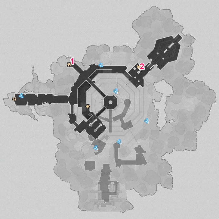 Honkai Star Rail - The Shackling Prison Hexanexus Remake Puzzle Solutions - F1