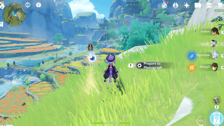 Genshin - Retiring Home - Prepare to Photograph