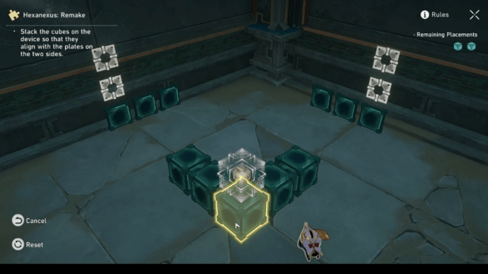 Honkai Star Rail - The Shackling Prison Hexanexus Remake Puzzle 1 - Step 1