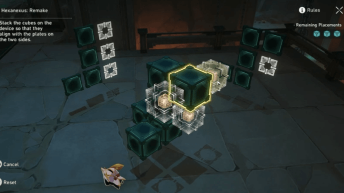 Honkai Star Rail - The Shackling Prison Hexanexus Remake Puzzle 4 - Step 1