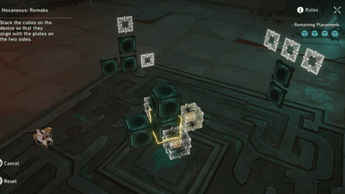 Honkai Star Rail - The Shackling Prison Hexanexus Remake Puzzle 6 - Step 1