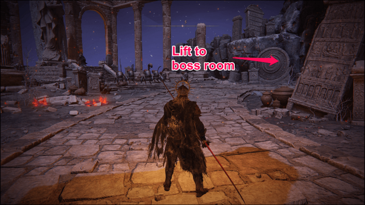 getting to Mohg Lord of Blood step 5