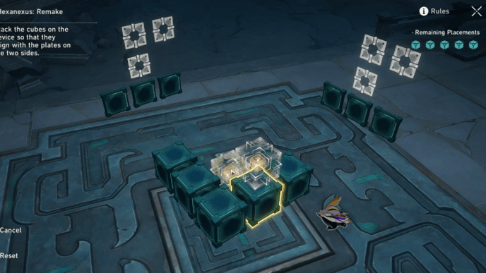 Honkai Star Rail - Hexanexus Remake Reset Puzzle 3 - Step 1