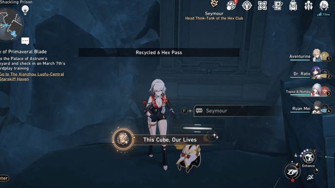 Honkai Star Rail - Hexanexus Remake Puzzle Solutions - This Cube, Our Lives