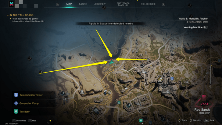 Once Human - Morphic Crates Iron River Alkirk Map