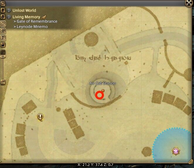 FFXIV - A Knight of Alexandria Location