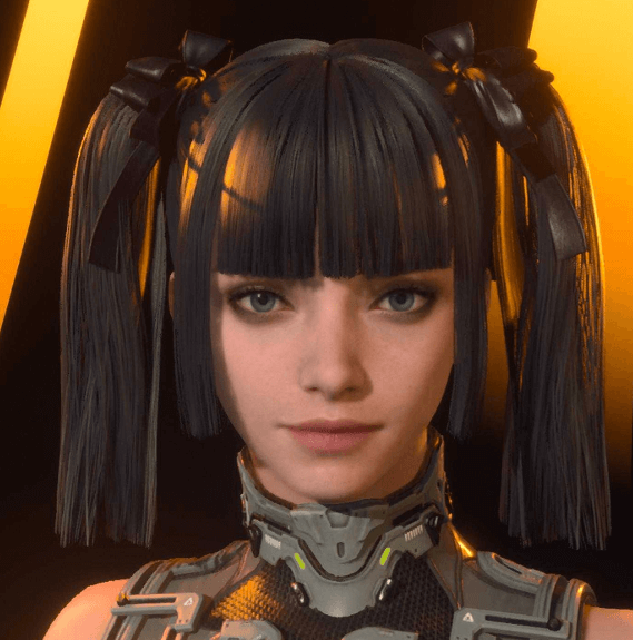 The First Descendant - Goth Pigtails Luna