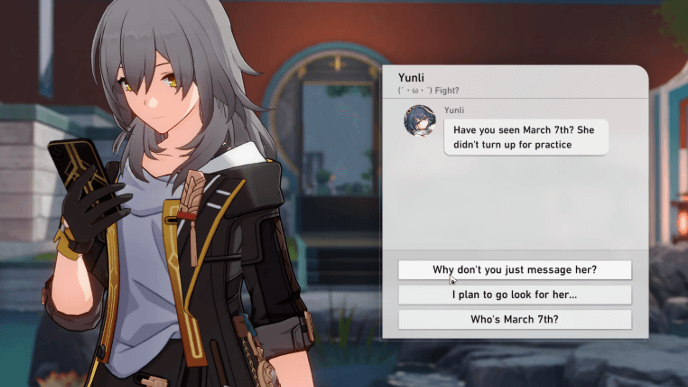 Honkai Star Rail - Swords to Plowshares Companion Mission - Respond to Yunli