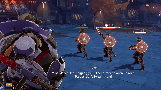 Honkai Star Rail - Silver Wolf Escapade - Fight IPC Workers with Skott