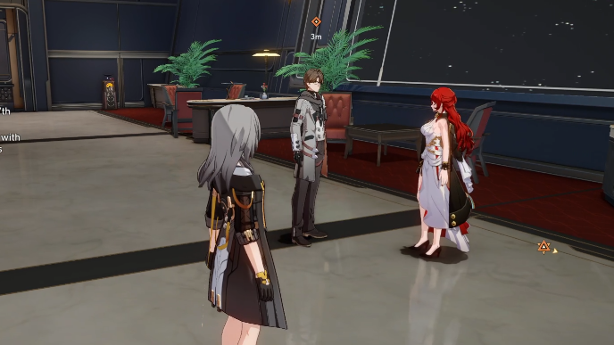 Honkai Star Rail - Discuss the travel plan with other members of the Express Crew