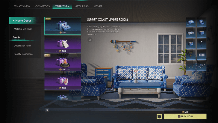 Once Human - Sunny Coast Living Room Pack