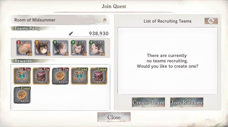 1-Star Room of Midsummer - MementoMori