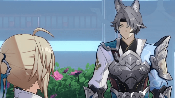 Honkai Star Rail - Accompany Yanqing and ask about the situation from the Cloud Knights present