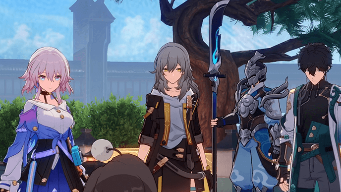 Honkai Star Rail - Look for Yanqing in the crowd