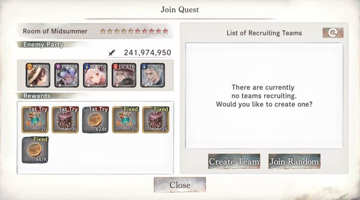 10-Star Room of Midsummer - MementoMori