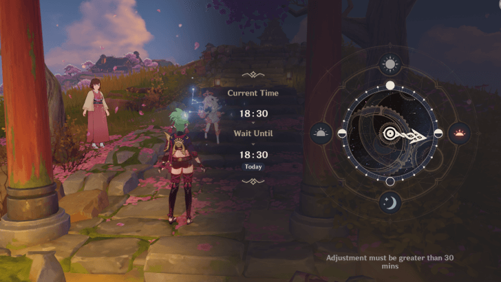 Genshin - Twilight Flames - Adjust Time